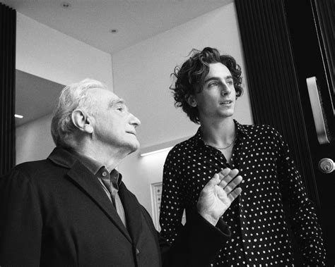 timothee chalamet chanel martin scorsese|Martin Scorsese bleu de Chanel.